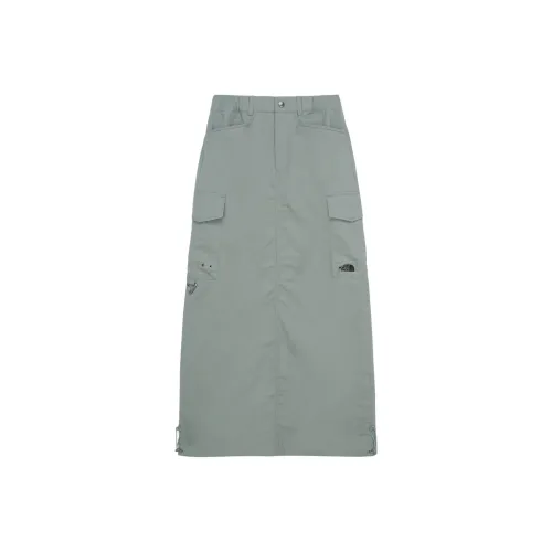 THE NORTH FACE Casual Long Skirts Women's Olive Green