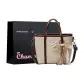 White & Brown+Ribbon+Shopping Bag