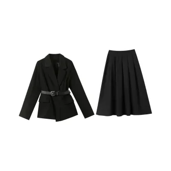 Local Gal Skirt Set Women's Black