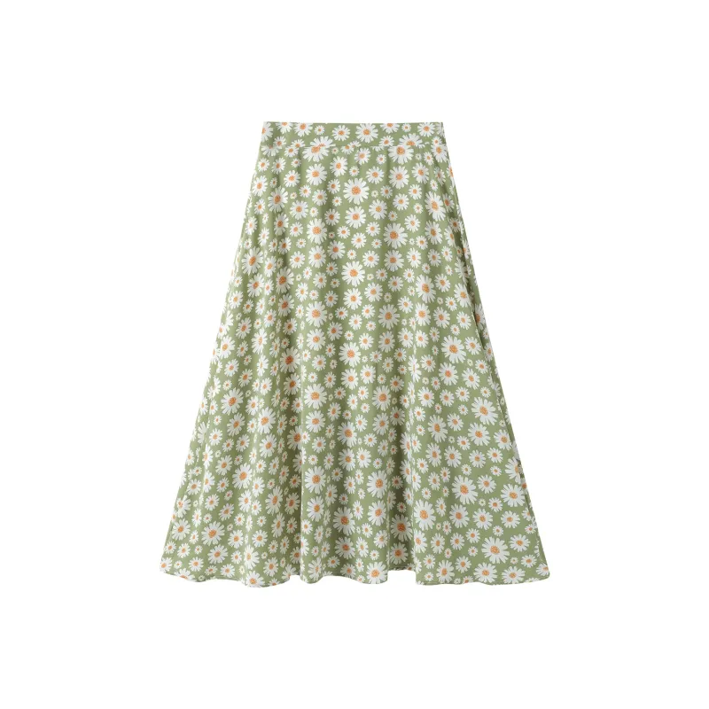 Jonah Anda Casual Long Skirt Women's-7