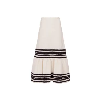 DIOR Casual Long Skirts Women's Beige