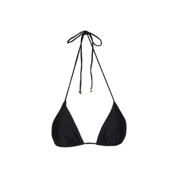 PRINCESS POLLY NEVAEH TRIANGLE SHINE BIKINI TOP Bikini Women's BLACK/Black