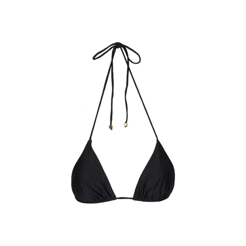 PRINCESS POLLY NEVAEH TRIANGLE SHINE BIKINI TOP Bikini Women's BLACK/Black-0