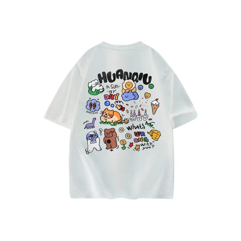 HUANQIU T Shirts Unisex-10