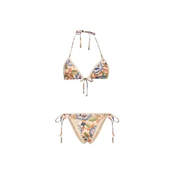 Zimmermann Junie Floral-print Bikini Set
