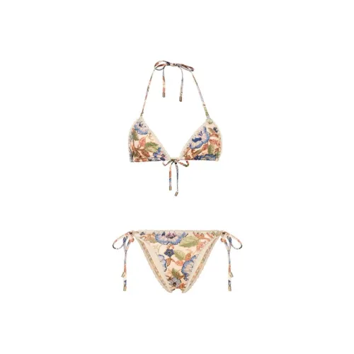 Zimmermann Junie Floral-print Bikini Set