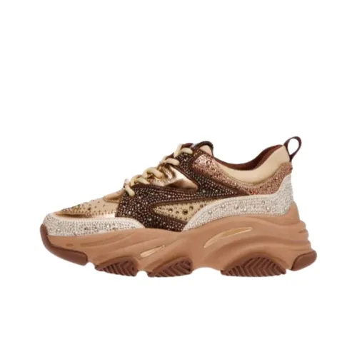 STEVE MADDEN PRIVY Low Top Chunky Sneakers Women's Taupe