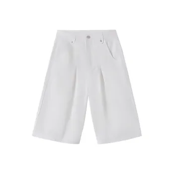 MT Denim Shorts Women's White