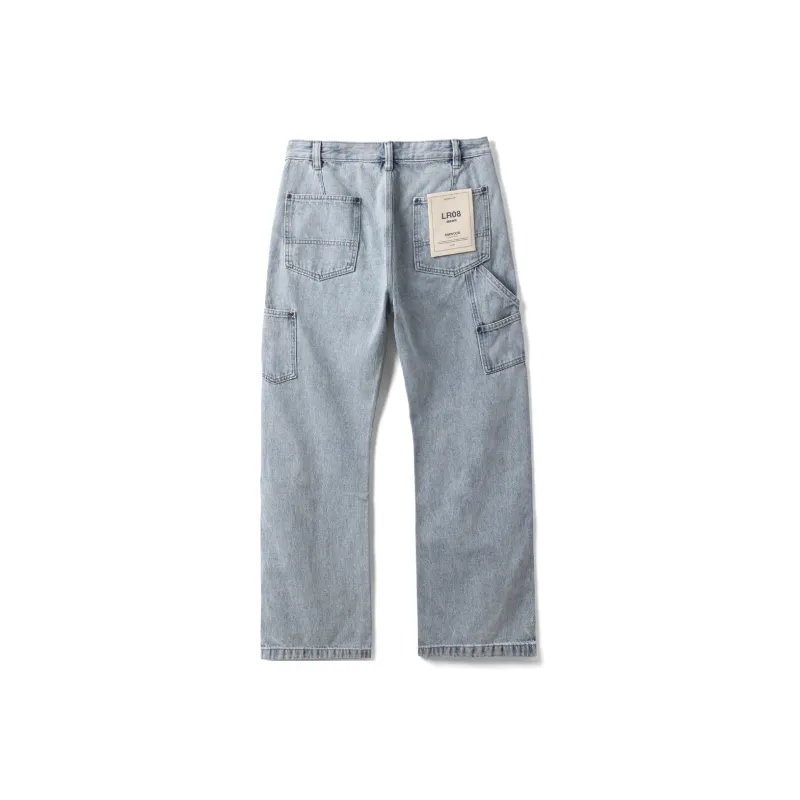 SIMWOOD Jeans Men Washed Light Blue-1