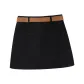 Black Cargo Short Skirts
