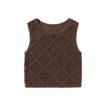 Miss Sixty Tank Tops Women's Coffee
