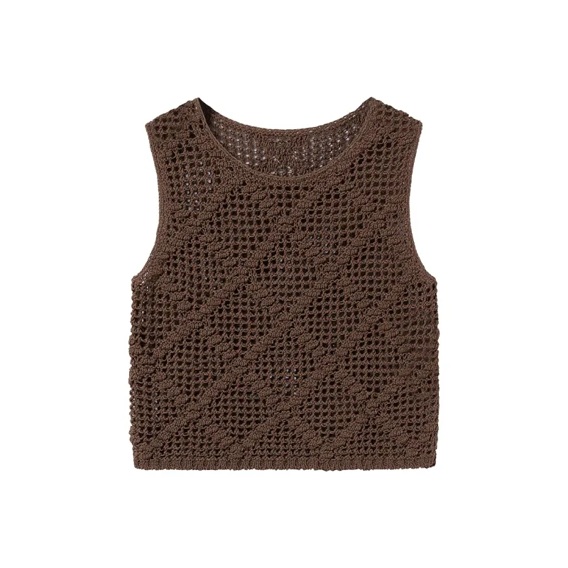 Miss Sixty Tank Tops Women's Coffee-0