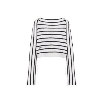 DIOR SS25 Sweater Women's White