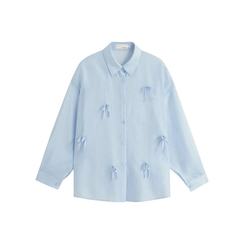 Inman Shirts Women's Pink/Blue-0