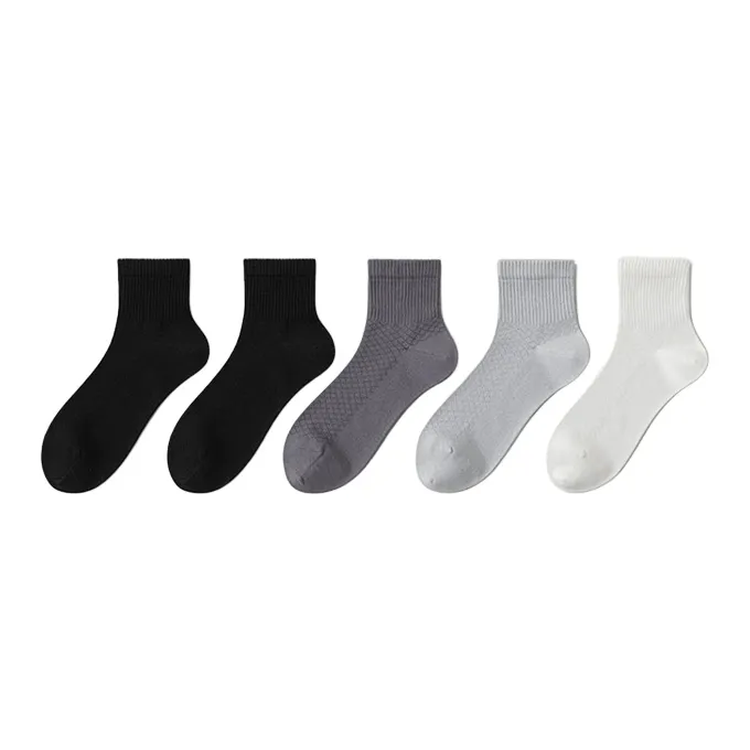 LUYOUYE Ankle Socks Men's 5 Pack-10