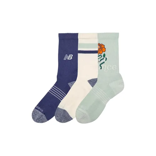 New Balance Graphic Socks Sets Unisex 3 Pack