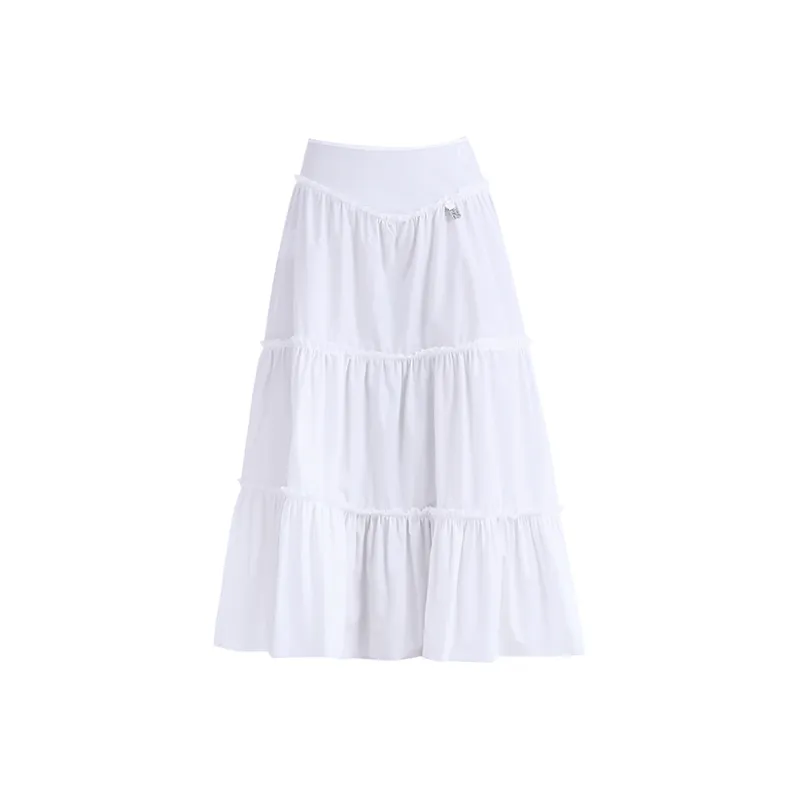 ZRZV Casual Long Skirts Women's-3
