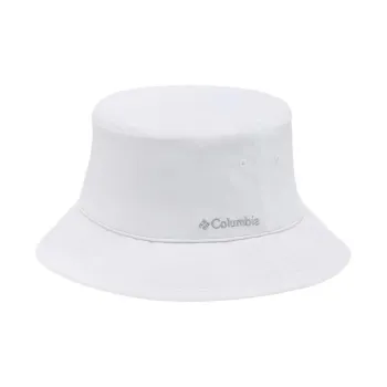 Columbia Polyester, Elastane Bucket Hats Unisex White