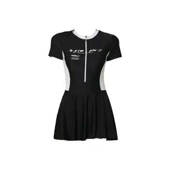 Hao Zhilang One-Piece Swimsuits Women's Black Swimsuit