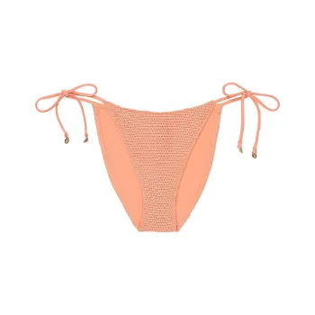Victoria's Secret PINK Crochet String Bikini Bottom /PP Bikini Women's Orange
