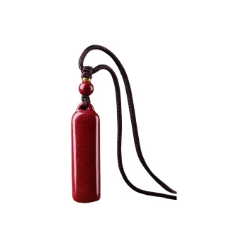 ZHIZUO Natural Cinnabar Pendants Unisex