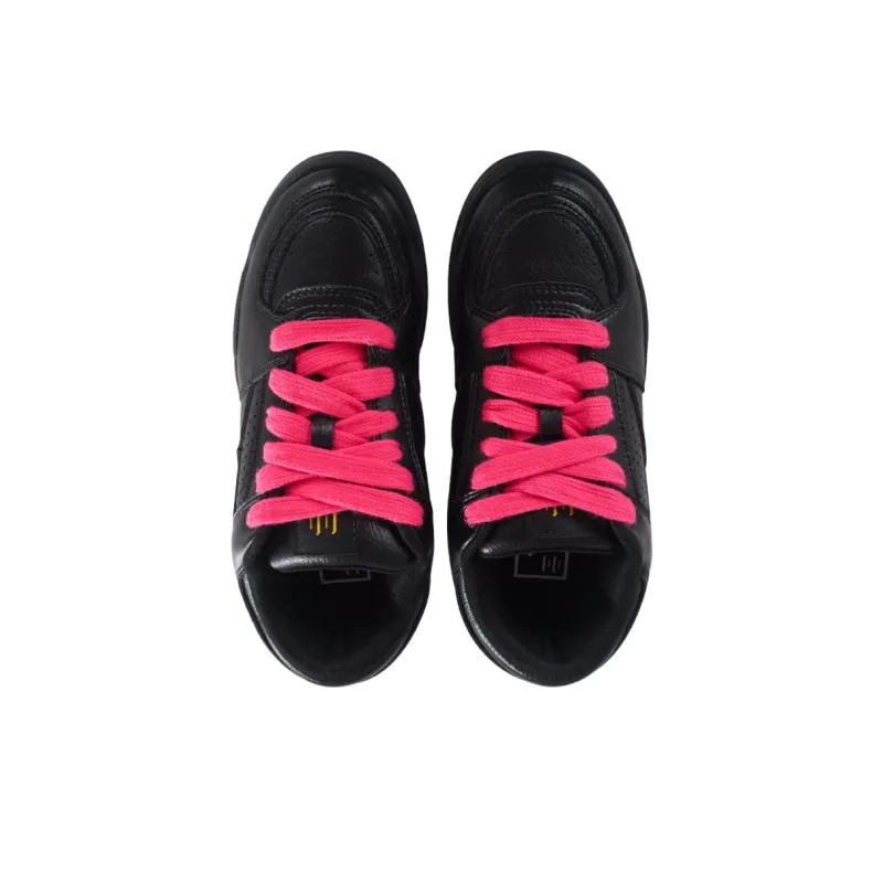Ollieskate Wear resistant And Lightweight Low Top Skateboard Shoes Unisex Black Gold-8