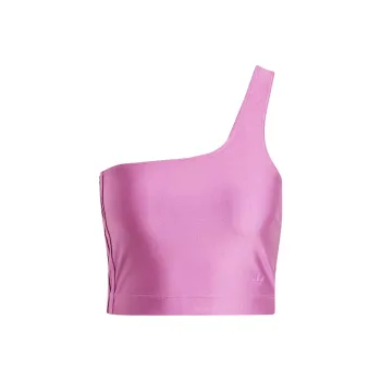 Adidas Originals Fashion Cut Out Spandex Crop Sport Vests Women's Lilac