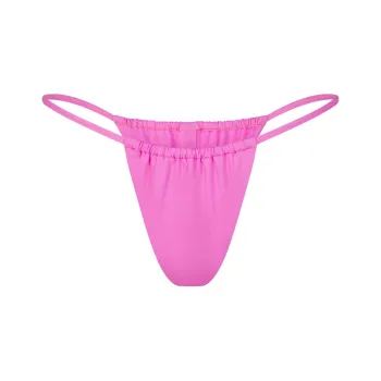 SKIMS SIGNATURE SWIM STRING BIKINI BOTTOMS Swimming Shorts Women's NEON ORCHID/Neon Orchid
