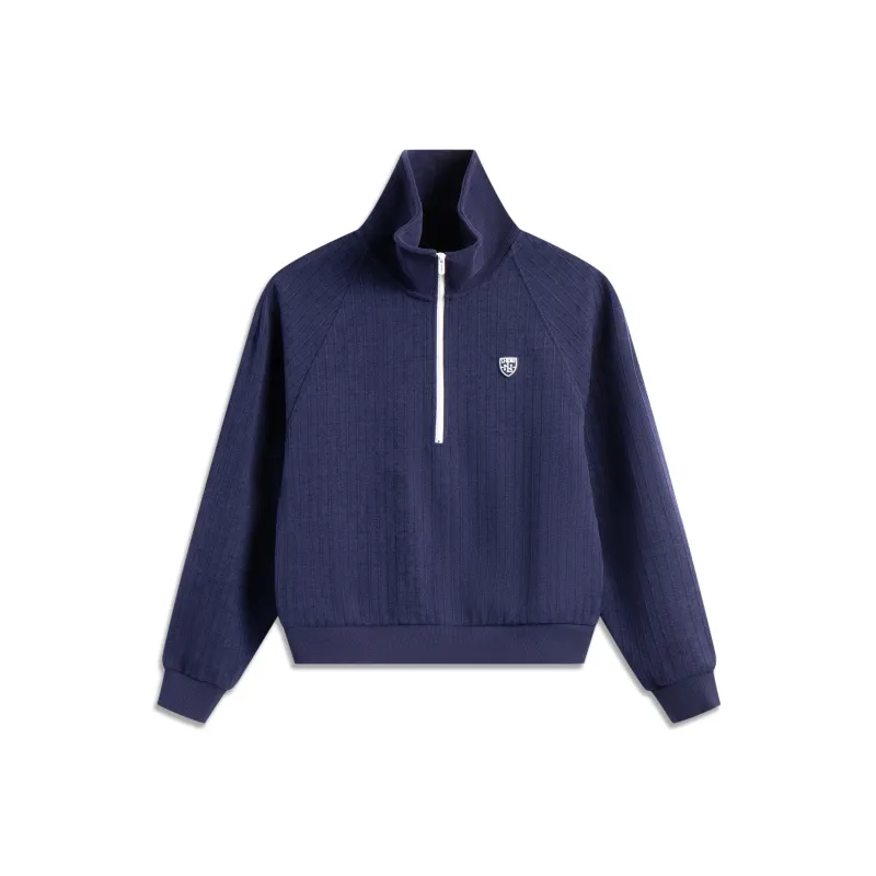 LiNing Sports Trend Series Sweatshirt Women's Sailor Blue-0