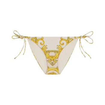 VERSACE La Coupe Des Dieux Tie Fastened Bikini Bottoms