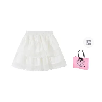 Spicy Gals Casual Short Skirts Women's White