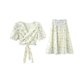 ETSE Two Piece Skirt Sets Women's