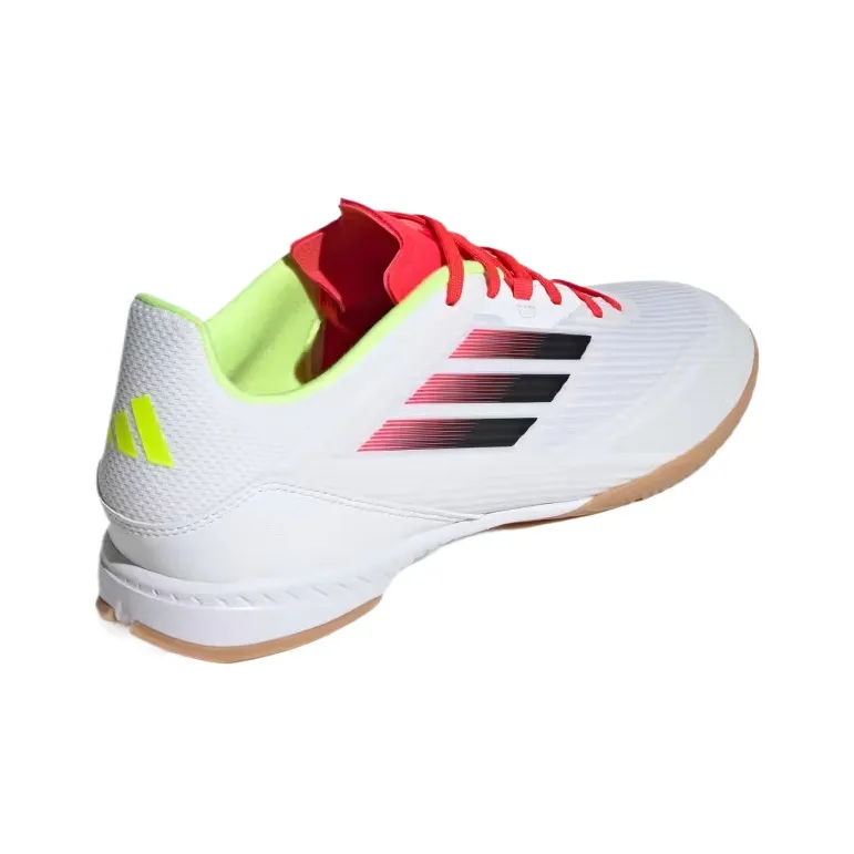 Adidas F50 CLUB Shock Absorbers Slip Resistant, Abrasion Resistant, Breathable Soccer Shoes Unisex White-3