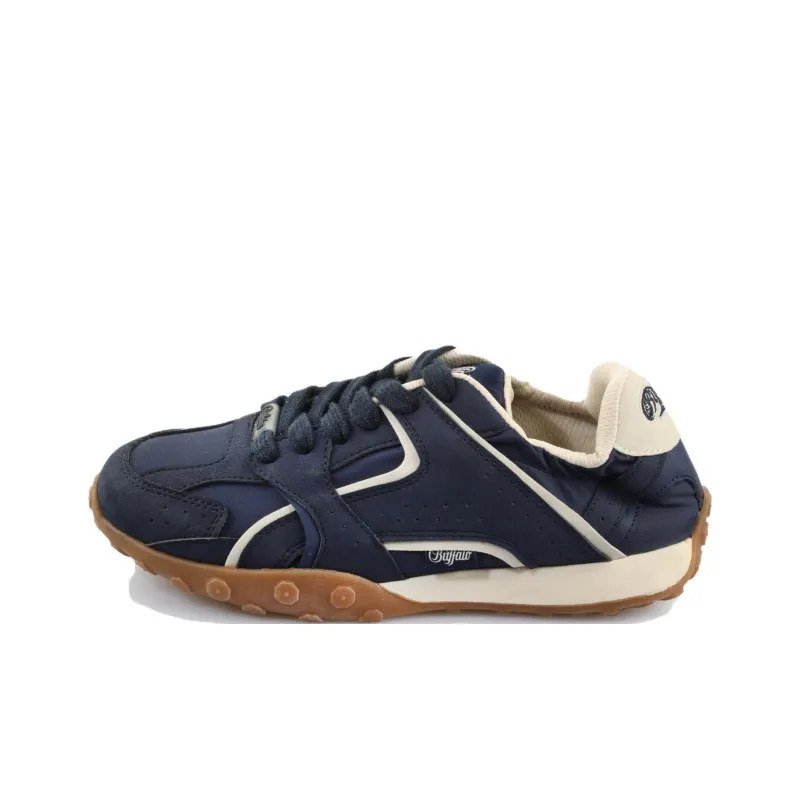Buffalo Low Top Skateboard Shoes Unisex Dark Blue-0