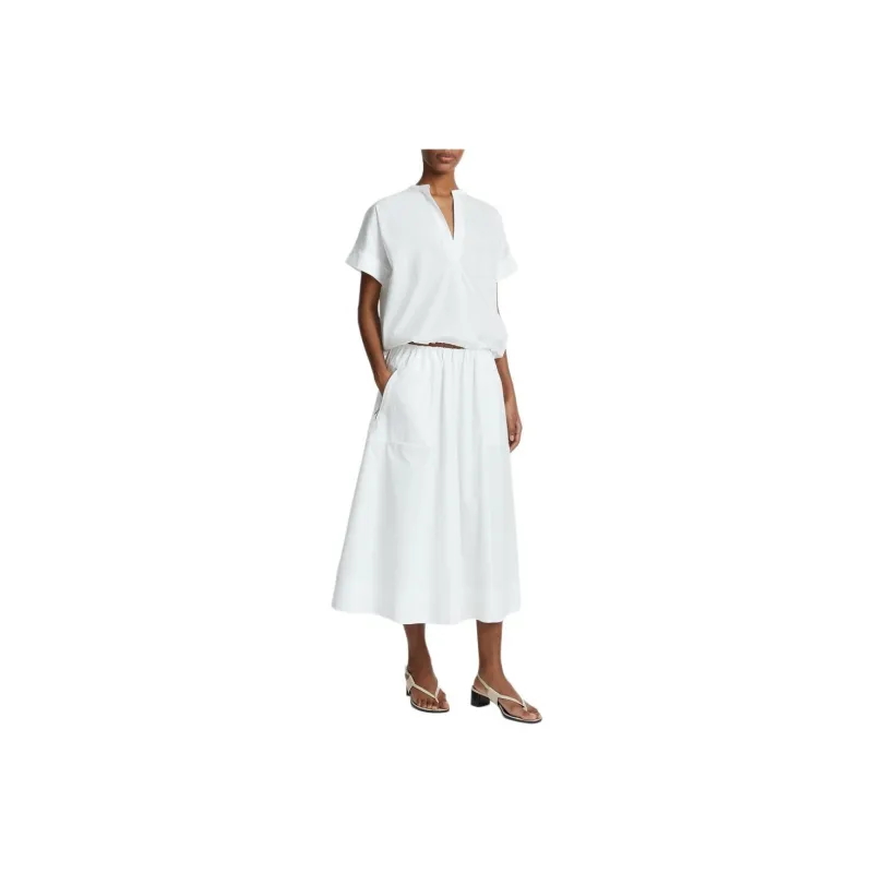 VINCE SS24 Casual Long Skirts Women's White-0