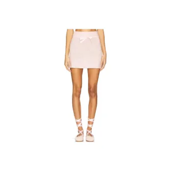 FOR LOVE & LEMONS Casual Short Skirts Women's Pink
