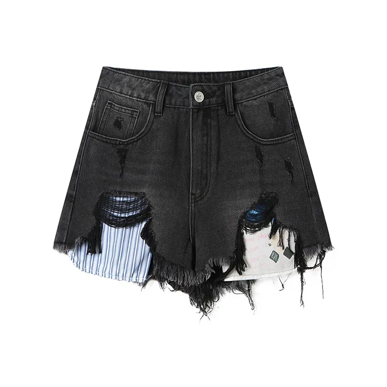 ANDREA MARTIN Denim Shorts Women's-4