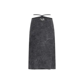 DIESEL O-Rossi Marbled Midi Skirt