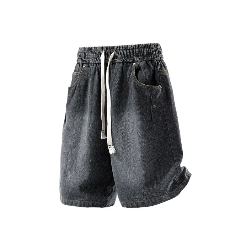 ALI THE FOX Denim Shorts Unisex-0