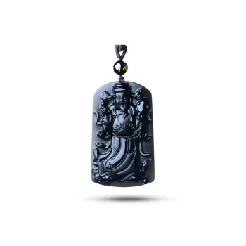 Sima Is Ethereal Obsidian Pendants Unisex