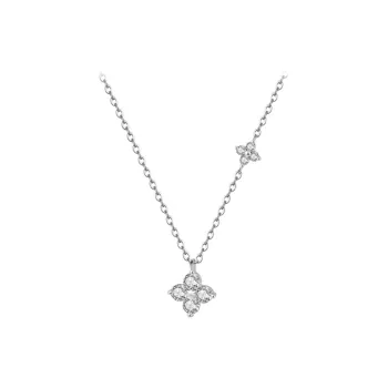 TAOHUAZHAOZHAO S 999 Fine Silver Necklaces Women's