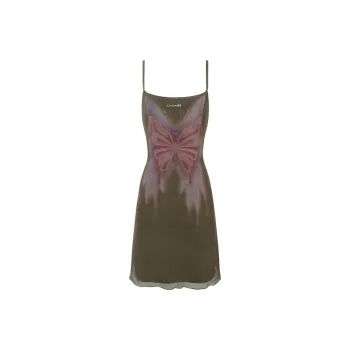 Unifree Slip Dresses Women's Army Green