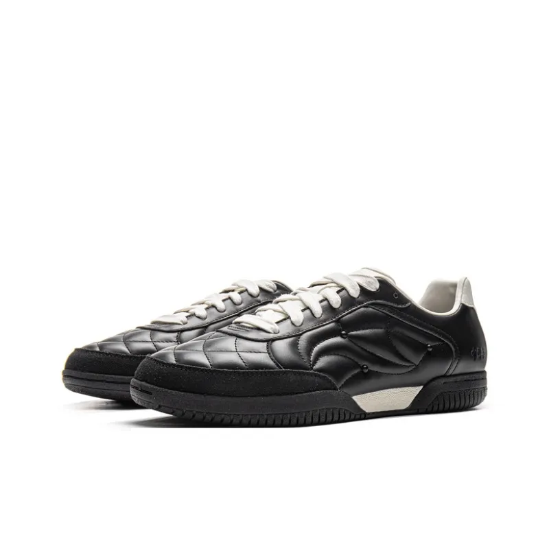 LiNing Shock Absorbers With Slip Resistant And Abrasion Resistant Properties Low Top Casual Shoes Unisex Black-3