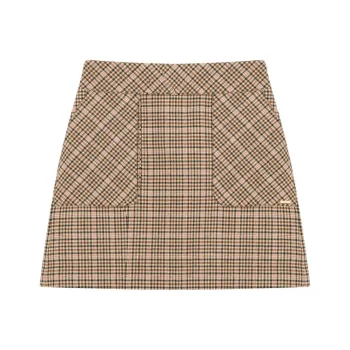 E.land Casual Short Skirts Women's Brown
