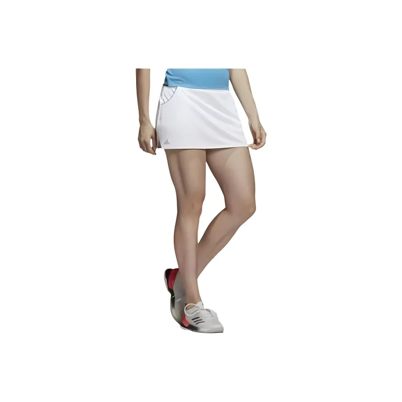 Adidas Tennis Casual Short Skirts Women's White-0