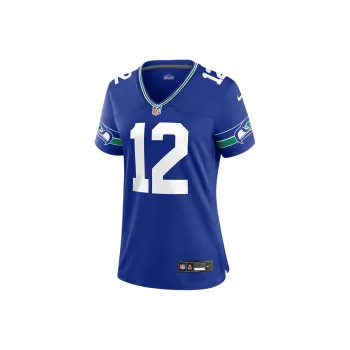 Nike 12th Fan Seattle Seahawks Women's Nike Nfl Game Football Jersey