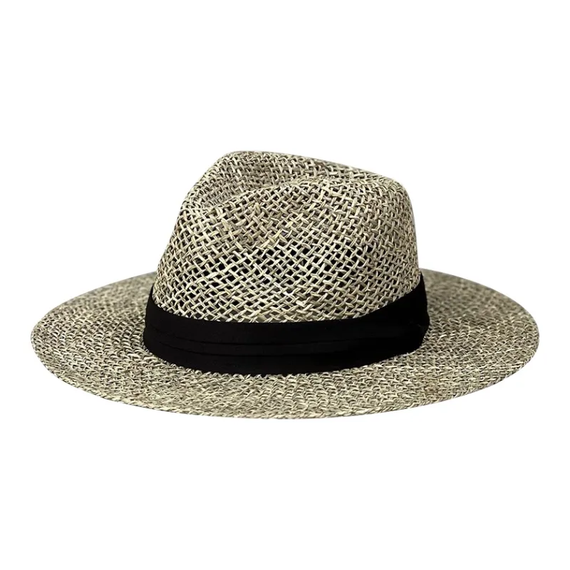 MUSTKOO Straw Woven Sun Protection Hats Unisex-0