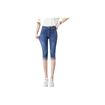 SITOL Denim Shorts Women's Blue