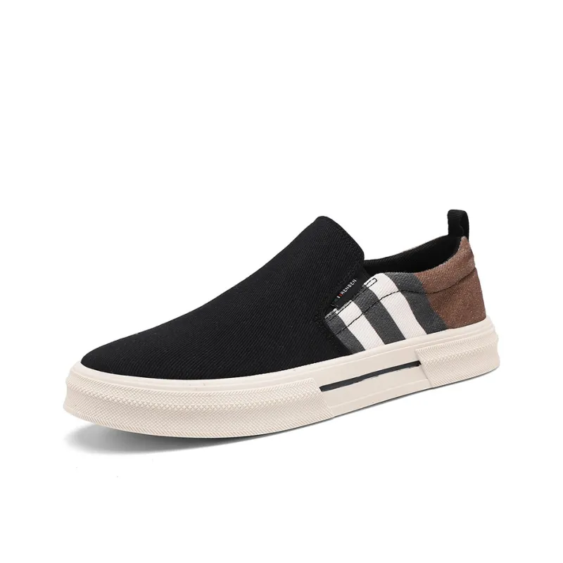 RENBEN Breathable And Lightweight Low Top Canvas Shoes Men's-7