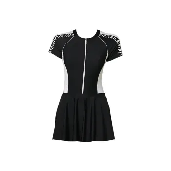 Hao Zhilang One-Piece Swimsuits Women's Black